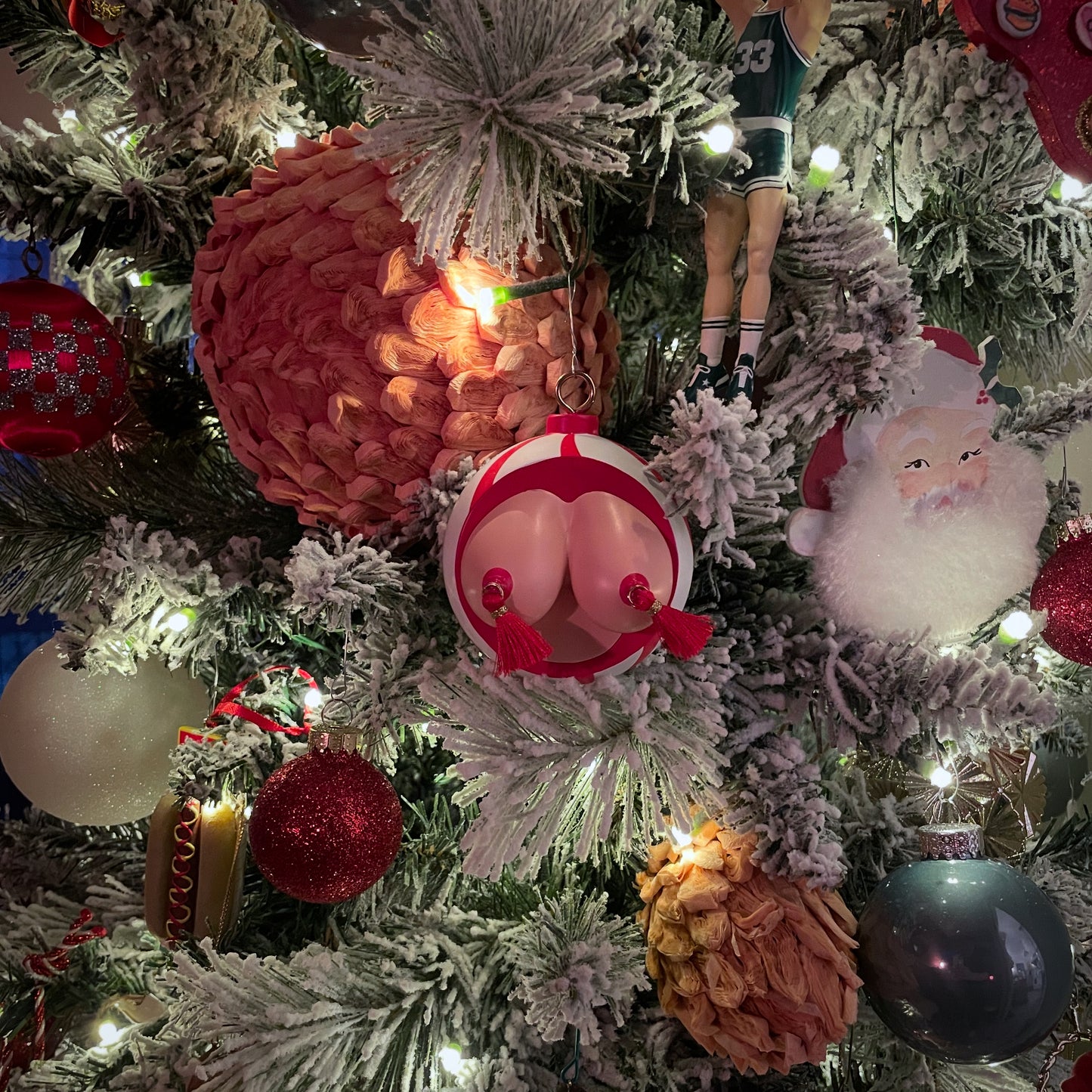 "Peppermint Patty" Official Tit Bits© Ornament